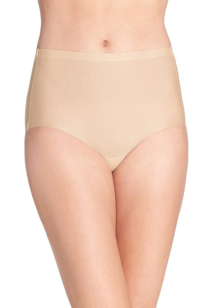 Shop Wacoal High Waist Smoothing Briefs In Sand