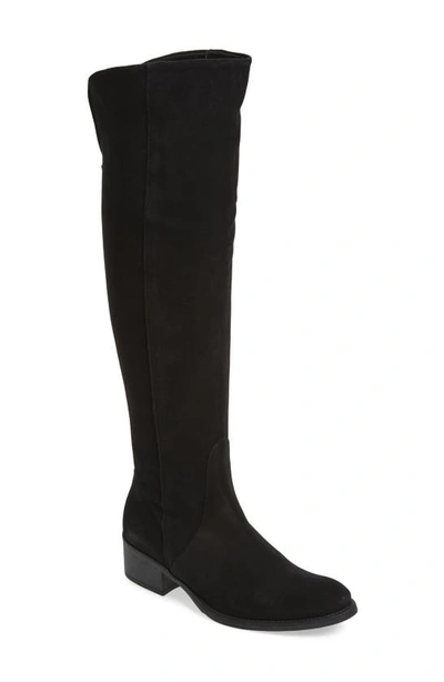 Shop Toni Pons 'tallin' Over-the-knee Riding Boot In Black Suede