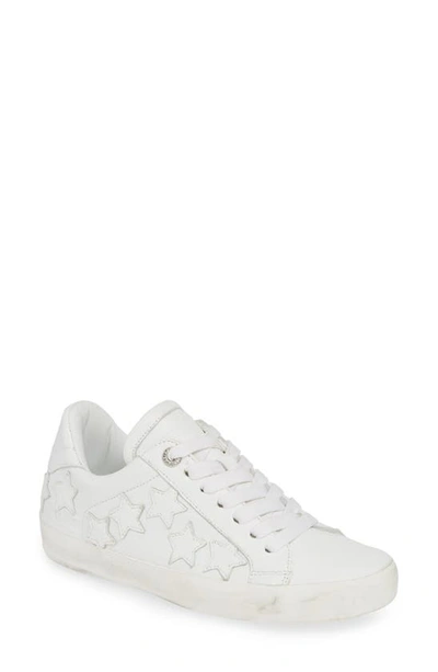 Shop Zadig & Voltaire Stars Sneaker In Blanc