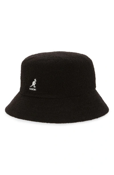 Shop Kangol Bermuda Bucket Hat In Black