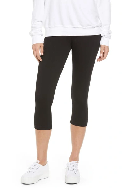 Shop Lyssé Denim Capri Leggings In Black