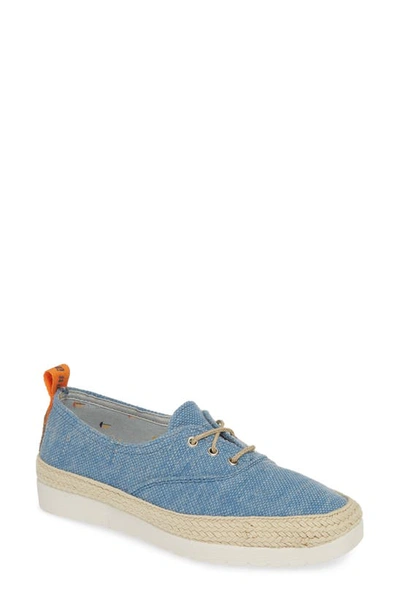Shop Toni Pons Bego Espadrille Sneaker In Blue Canvas