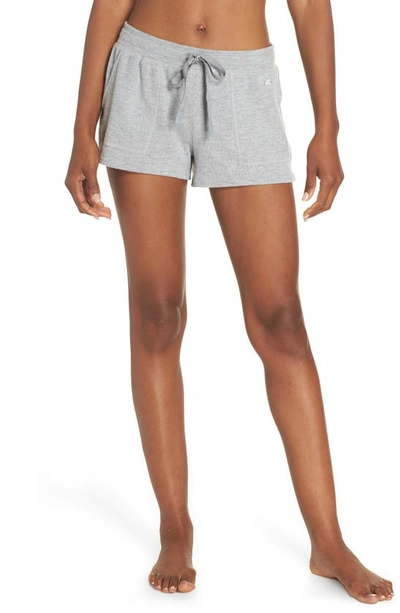 Shop Alo Yoga Daze Shorts In Shadow Grey