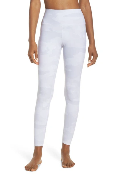 Shop Alo Yoga Vapor High Waist Leggings In White Camouflage