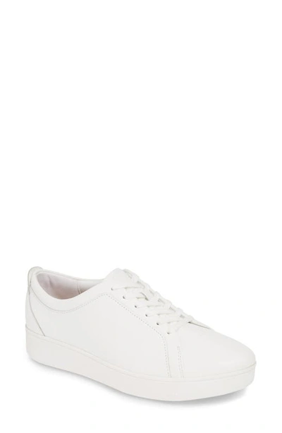Shop Fitflop Rally Sneaker In Urban White Leather