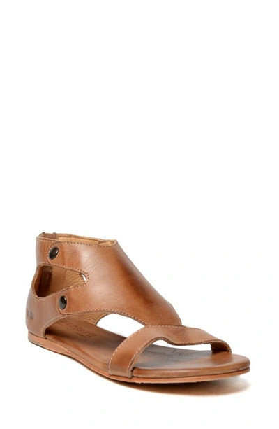 Shop Bed Stu Soto Sandal In Tan Rustic Leather