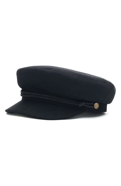 Shop Brixton Fiddler Fisherman Cap In Black