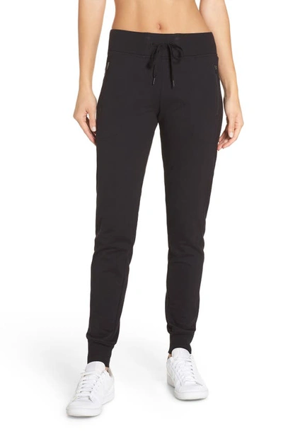 Shop Zella Taryn Luxe Pocket Joggers In Black