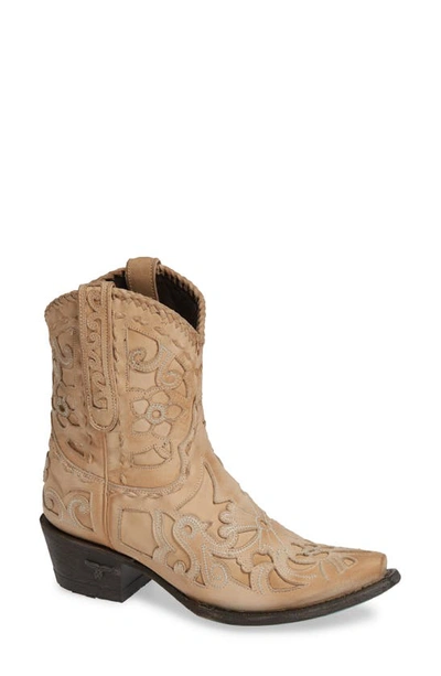 Shop Lane Boots Robin Western Boot In Bone Leather