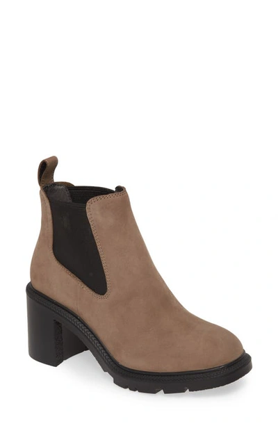 Shop Camper Whitnee Chelsea Boot In Grey Leather