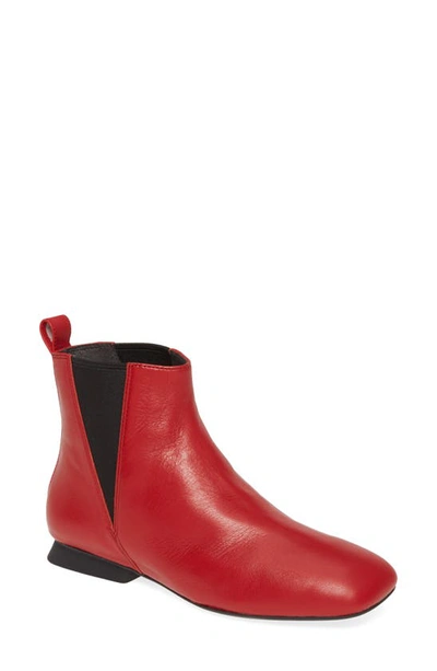 Shop Camper Casi Myra Bootie In Red Leather