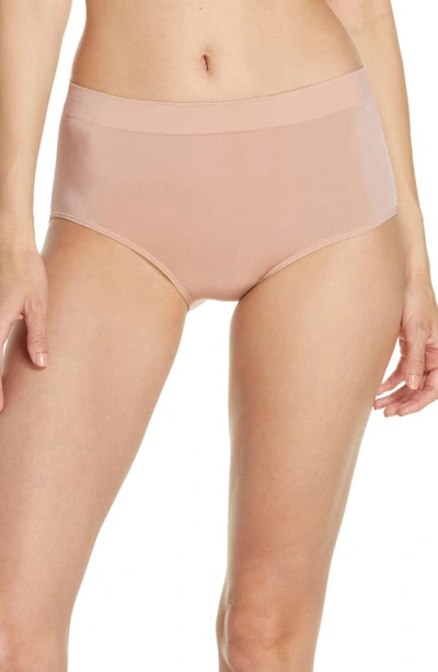 Shop Wacoal B-smooth Briefs In Rose Dust
