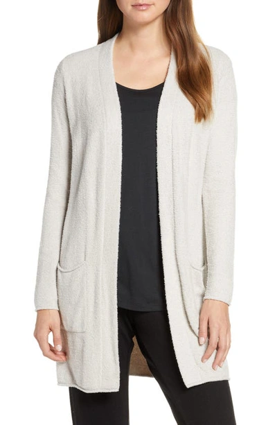 Shop Barefoot Dreamsr Cozychic Lite® Long Cardigan In Silver