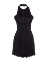 Balmain Short Dress In Black
