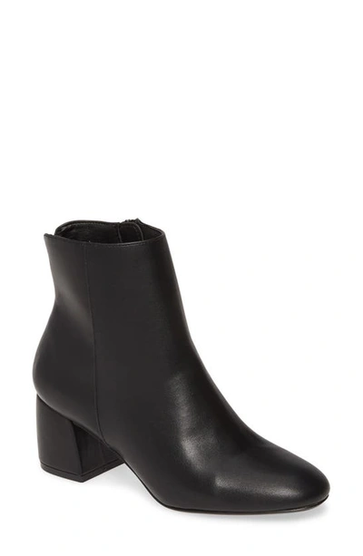 Shop Chinese Laundry Davinna Bootie In Black Faux Leather
