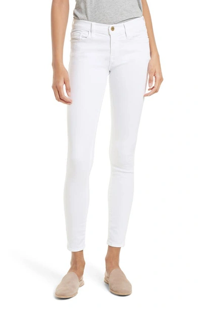 Shop Frame Le Color Jeans In Blanc