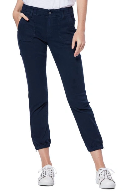 Shop Paige Mayslie Jogger Pants In Navy Storm