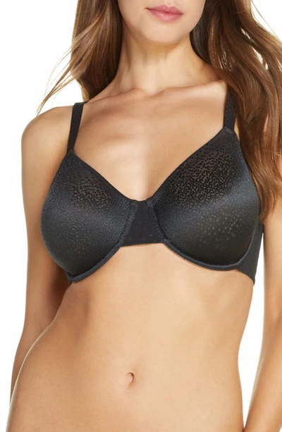 Shop Wacoal Back Appeal Smoothing Underwire Bra In Black