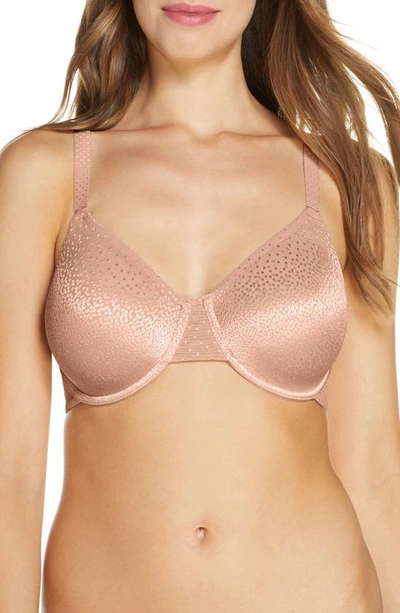 Shop Wacoal Back Appeal Smoothing Underwire Bra In Clove