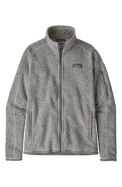 Shop Patagonia Better Sweater® Jacket In Birch Grey