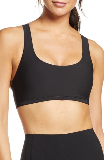 Shop Spanxr Low Impact Sports Bra In Black