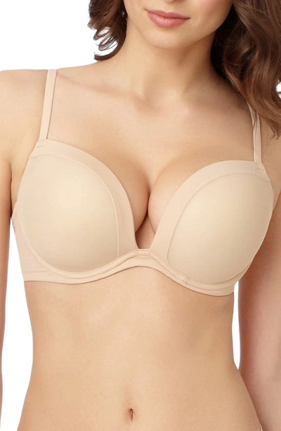 Shop Le Mystere Infinite Possibilities Convertible Underwire Bra In Almond