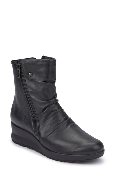 Shop Mephisto Phila Boot In Black Leather