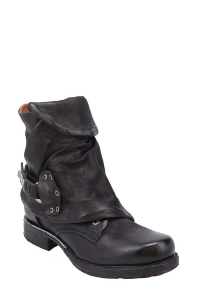 Shop A.s.98 Emerson Engineer Boot In Black Leather