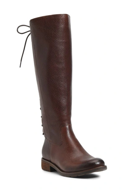 Shop Söfft Sharnell Ii Waterproof Knee High Boot In Whiskey Leather