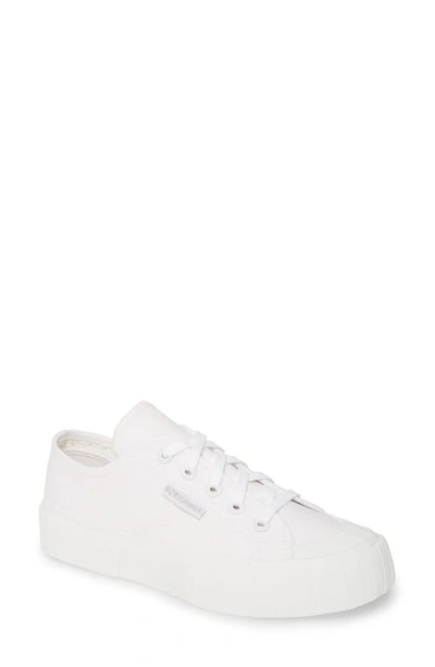 Shop Superga 2630 Cotu Sneaker In Total White