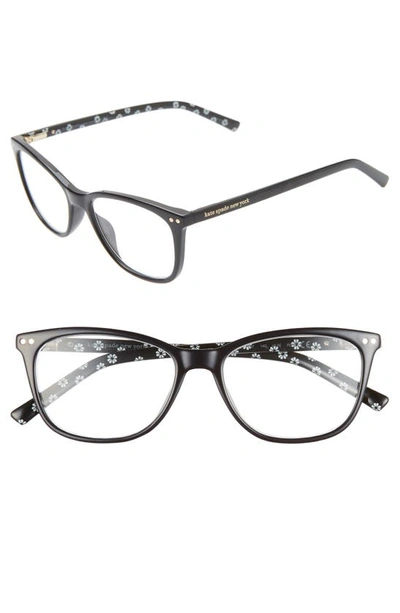 Shop Kate Spade Tinlee 52mm Reading Glasses In Black