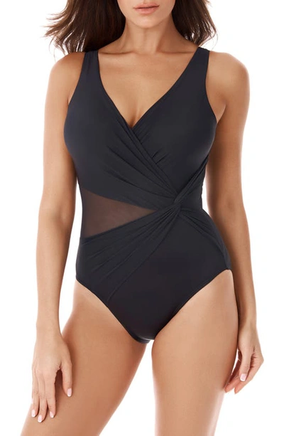 Shop Miraclesuitr Illusionists Circe One-piece Swimsuit In Black