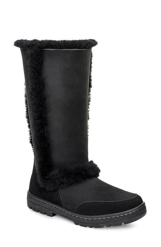 Ugg Sundance Ii Revival Tall Boot In Black Suede | ModeSens