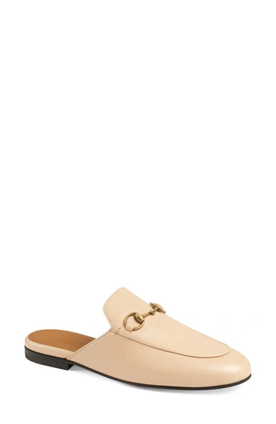 Shop Gucci Princetown Loafer Mule In Skin Rose