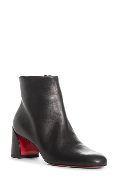 Christian Louboutin Black Leather Studded Red Sole Chelsea Boots Ankle –  Priscilla Posh