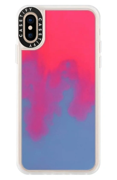 Shop Casetify Neon Sand Iphone Xs/xr Case In Hotline