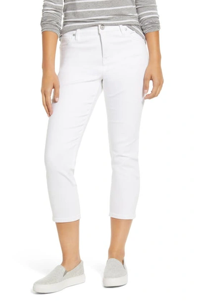 Shop Tommy Bahama Ella Twill High Waist Crop White Jeans