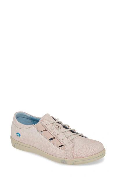 Shop Cloud Amanda Sneaker In Panticosa Pink Leather