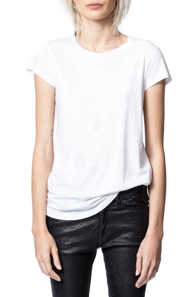 Shop Zadig & Voltaire Crystal Stars Top In Blanc
