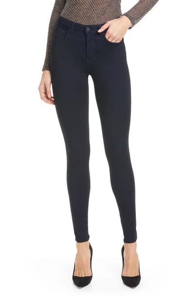 Shop L Agence Marguerite High Waist Skinny Jeans In Metro