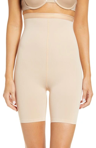Shop Item M6 High Waist Shaping Shorts In Apricot