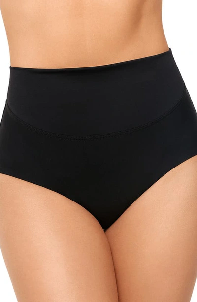 Shop Amoressa Martini High Waist Bikini Bottoms In Black