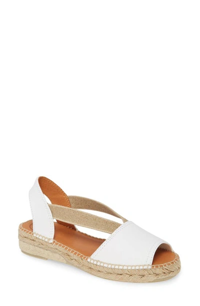 Shop Toni Pons Etna Espadrille Sandal In White Leather