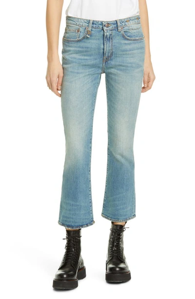 Shop R13 Kick Fit Crop Jeans In Drew
