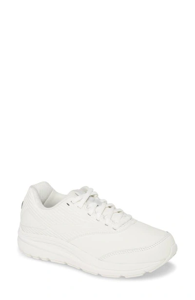 Shop Brooks Addiction 2 Walking Shoe In White/ White