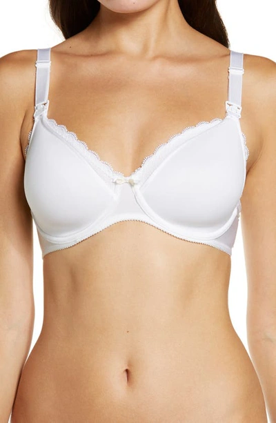 Chantelle Lingerie Merci Lightweight Nursing Bra In White