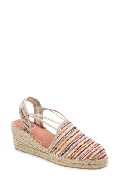 Shop Toni Pons Tania Espadrille Wedge In Multi Fabric