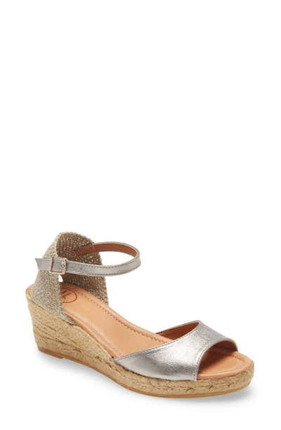 Shop Toni Pons Llivia Wedge Sandal In Acer Leather