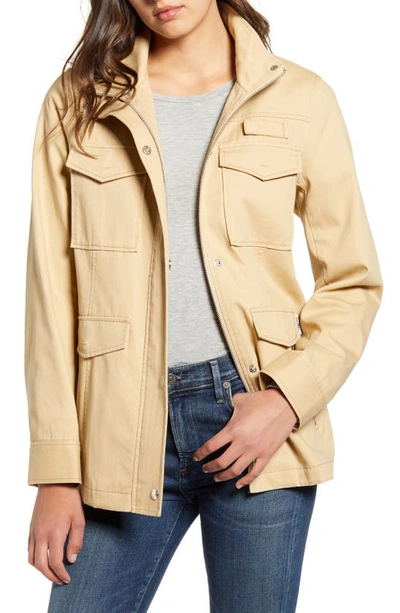 Shop Sam Edelman Safari Cotton Jacket In Sand