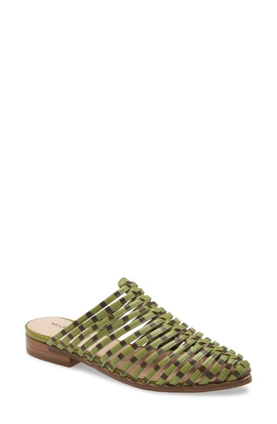 Shop Kelsi Dagger Brooklyn Seba Mule In Grass Leather